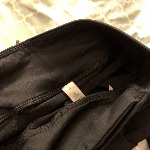 Black lululemon leggings - Picture 2 of 3
